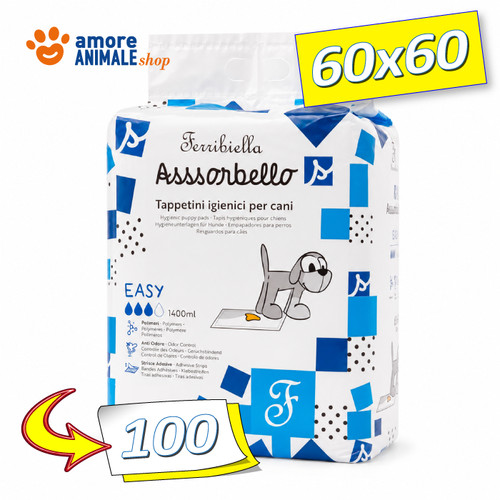 100 tappetini assorbello 60x60 - 100,