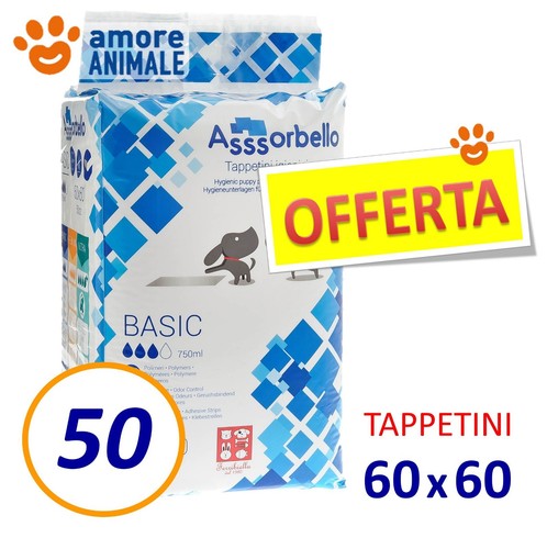 Tappetini assorbello 60x60 - tappetini,